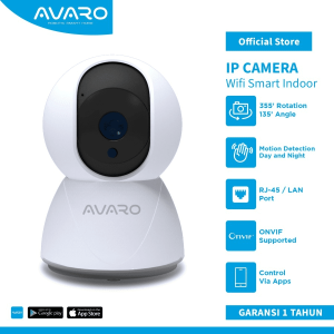 AVARO Smart CCTV WIFI IP Camera CCTV Indoor 2MP PTZ LAN